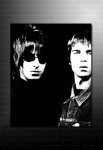 noel gallagher canvas print, liam gallagher painting, oasis canvases, noel gallagher modern art print