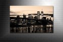 Manhattan Skyline Wall Art, New York City Canvas