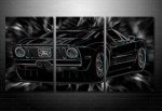 super cars canvas, 3d canvas print, ford car on canvas, large 3d canvas