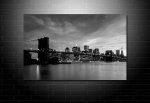 Manhattan Skyline Wall Art, New York City Canvas