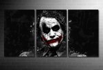 the joker movie canvas, the joker wall art, batman canvas art, marvel canvas wall art