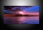 digital seascape art, landscape canvas picture, seascape wall art