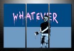 Banksy Whatever wall art, cheap banksy art uk, banksy art, cheap banksy art uk, bansky poster