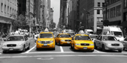 new york taxi canvas, new york canvas art, new york taxi art