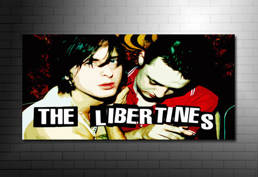 libertines canvas art