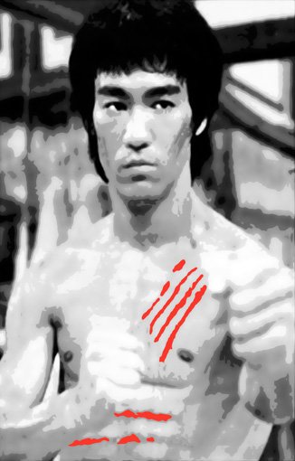 bruce lee canvas, bruce lee wall art