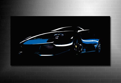 Lamborghini Canvas Art, Lamborghini Canvas Print, Lamborghini Wall Art