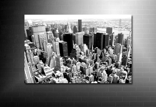 New York Canvas print, Manhattan Skyline Wall Art