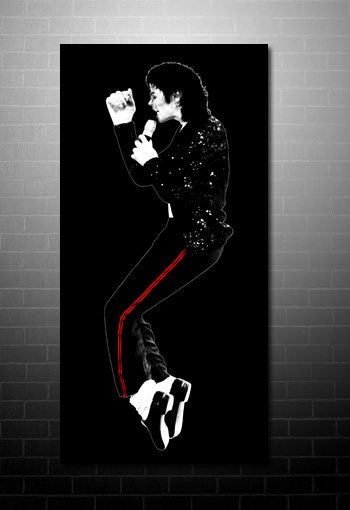 Michael Jackson canvas art print, Michael Jackson pop art, Michael Jackson canvas, Michael Jackson wall art, Michael Jackson dancing art