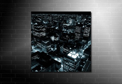 Cityscape Wall Art, New York City Canvas