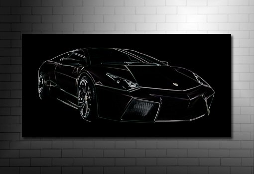 Lamborghini Reventon Canvas, Lamborghini wall art, lamborghini canvas art