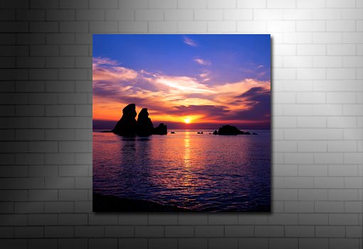 landscape art prints, digital seascape art, seascape wall art